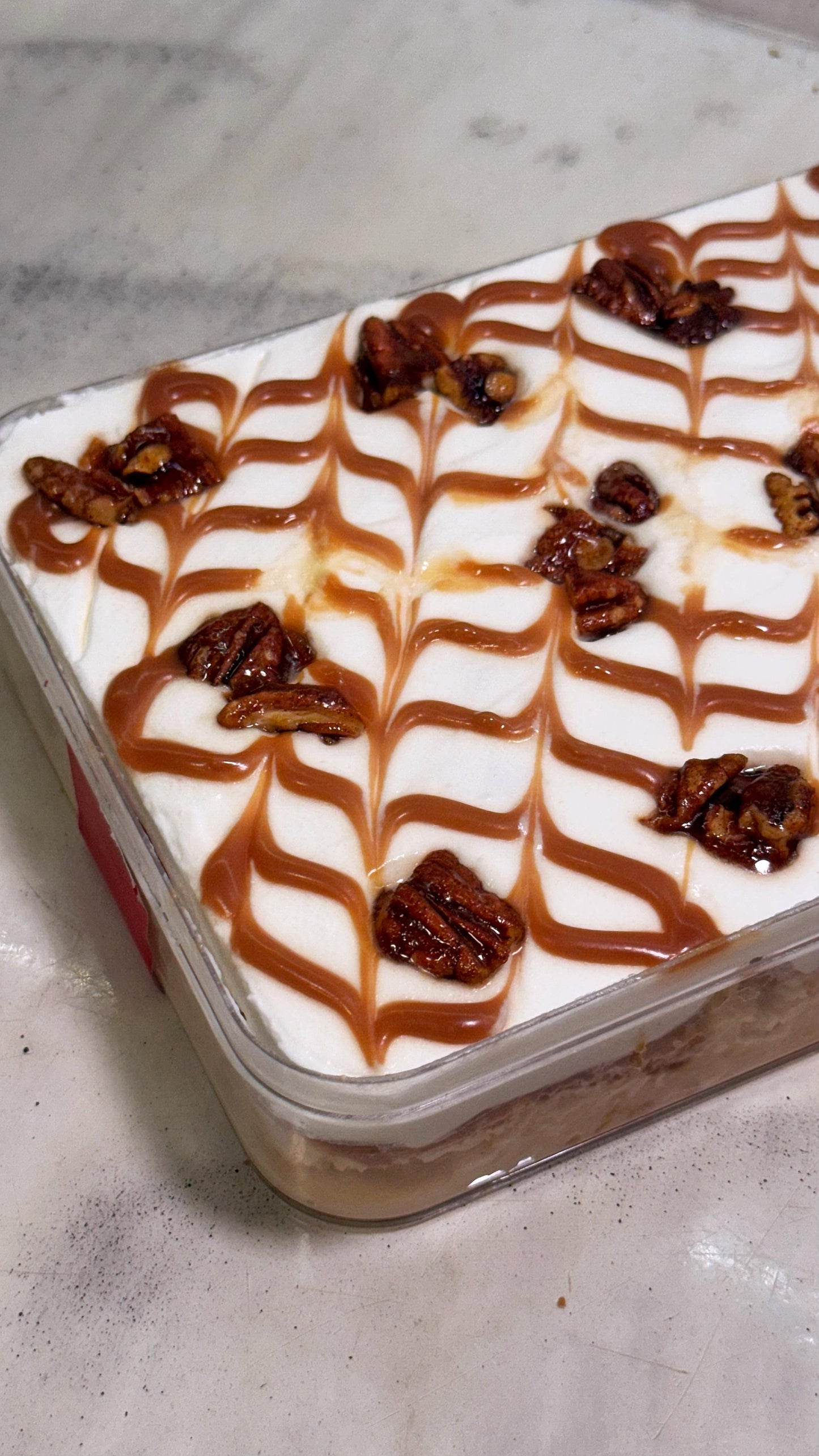 Apple Pecan Tres leches