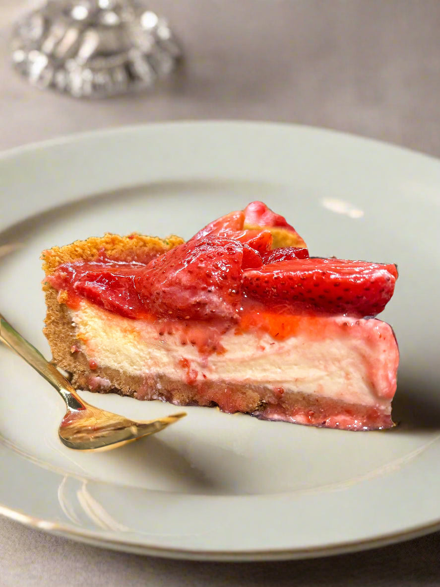 تشيز كيك الفراولة 19 سم (حسب الطلب)