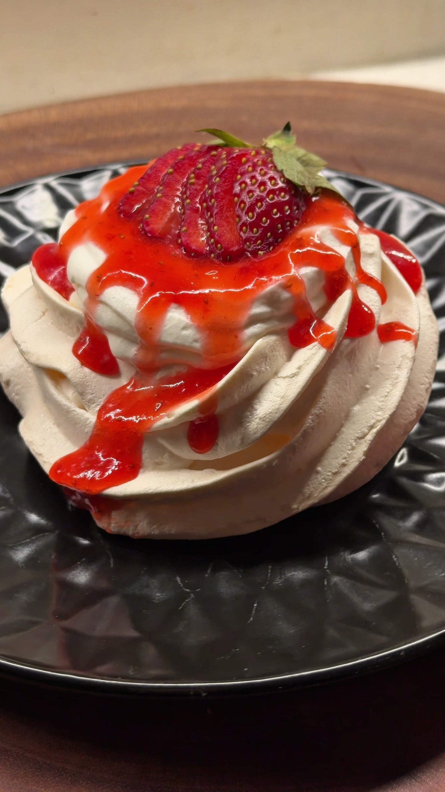 Strawberry Pavlova