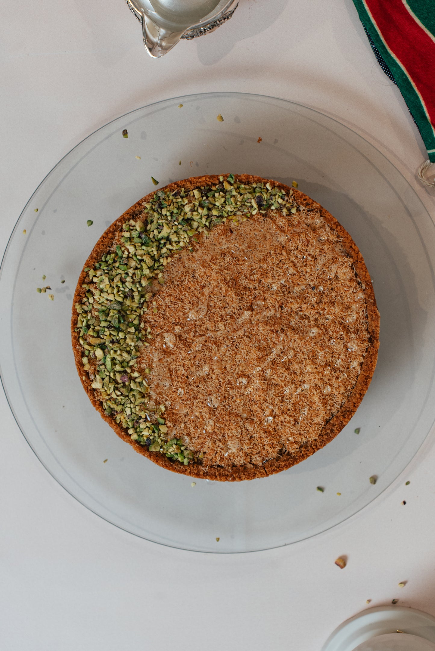 Kunafa CheeseCake 19 CM (By Order)